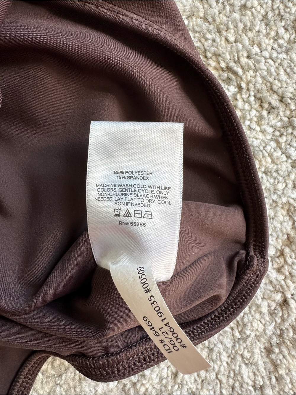 Women’s Express Espresso Body Contour Bodysuit - Picture 3 of 5
